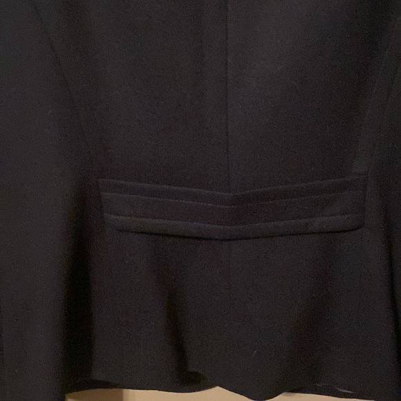 Talbots Navy Wool jacket Blazer suit coat 10 - Picture 8 of 9